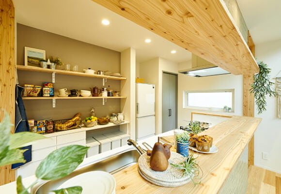 カフェスタイルキッチン